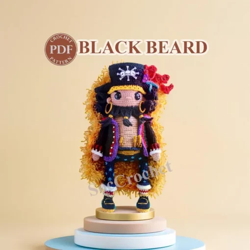 Crochet Edward Teach Pattern