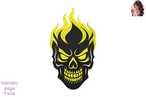 Dispatch Inferno Embroidery Design