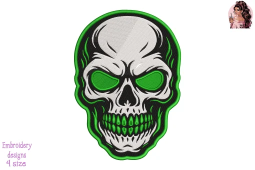 Frontline Phantom Embroidery Design
