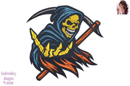 Soul Reclaimer Embroidery Design