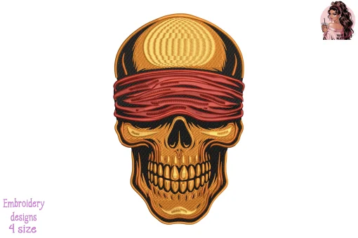 Blind Judgement Embroidery Design