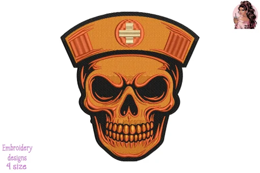 Nurse of the Afterlife Embroidery Design